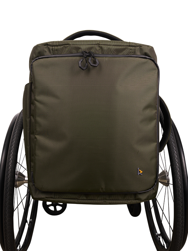 18 x 16 Zoll Rollstuhl Rucksack Tasche, Rollstuhl Aufbewahrungstasche, für  die Reise Aufbewahrung Tote, wasserdichter Rucksack, passt die meisten  Roller, Wanderer (1pcs, blakc)